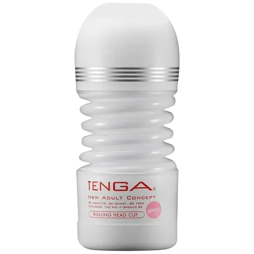 Мастурбатор Tenga Rolling Head Cup ніжний, делікатна стимуляція головки рухомими елементами