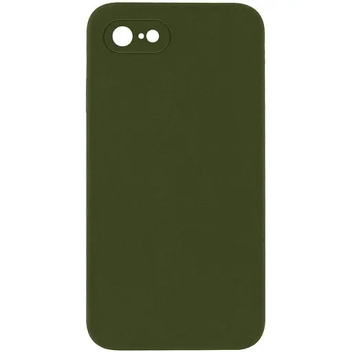 Чехол Epik Silicone Case Square Full Camera Protective AA NOLOGO для Apple iPhone 6/6s 4.7 Зеленый/Dark Olive