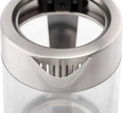 Gorenje Электрочайник 1.7л, 2,200 Вт, strix контроль, стекло, нерж - фото 4