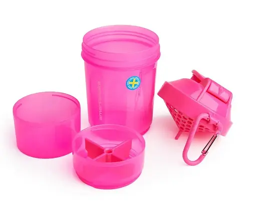Шейкер спортивний SmartShake Original2GO 600 мл Neon Pink (10560502) - фото 2