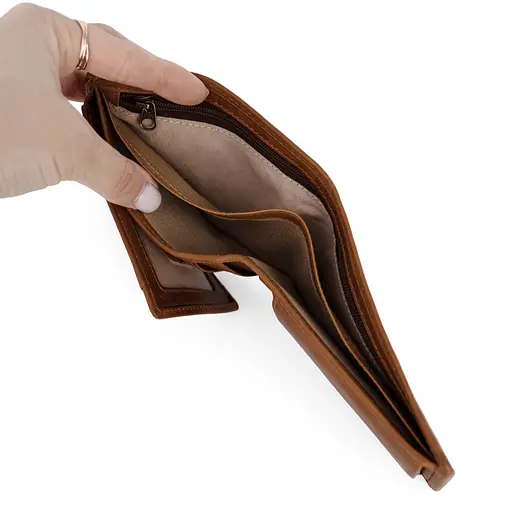 Портмоне чоловіче шкіряне Hill Burry 6403/88809HB руде - фото 5