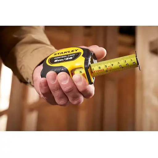 Рулетка Stanley Control-Lock с двойной шкалой (STHT37236-5) - фото 5