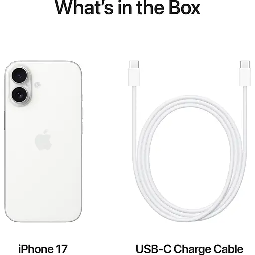 Смартфон Apple iPhone 17 512GB White (MG6Q4) [145235] - фото 7