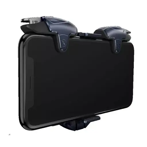 Ігровий макросный тригер зовнішній джойстик для телефону смартфона з Кулером охолодження Memo AK03 ігрові кнопки Black (18539) - фото 4