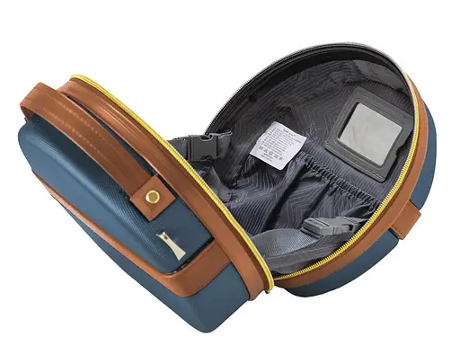 Бьюті-кейс Semi Line 5L Blue/Brown (T5672-1) (DAS302673) - фото 3