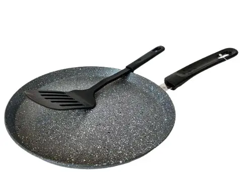 Антипригарная блинница Bohmann BH 1010-20MRB 20 см сковорода для блинов - фото 1