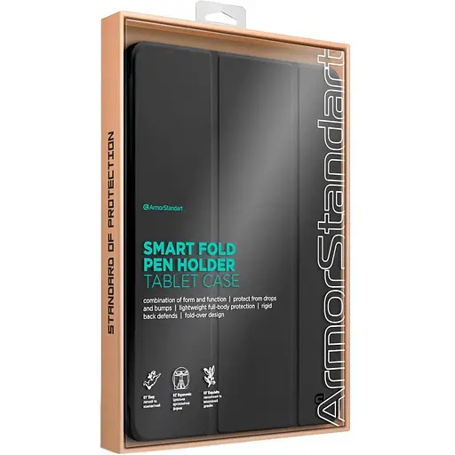 Чохол-книжка ArmorStandart Smart Fold Pen для Apple iPad 11 2025 (A16) / 10.9 2024 / 2022 Black (ARM74944) [133697] - фото 4