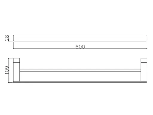 Полотенцедержатель ASIGNATURA Intense (65608800) - фото 2