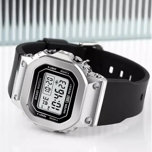 Чоловічий наручний годинник Skmei 1796 (Чорно-сірі) - фото 3