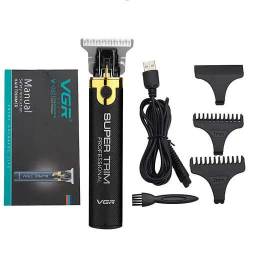 Профессиональная машинка для стрижки, окантовочная машинка VGR V-082 - фото 7