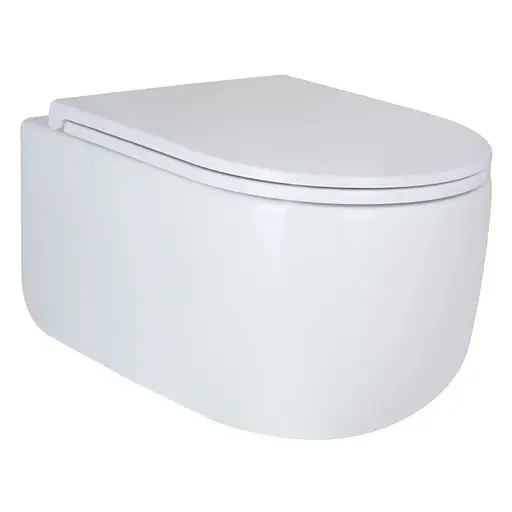 Унитаз подвесной Mixxus Premium Topper-0302-T3 490x360x380 мм, система смыва Tornado 3.0 MP6599, Белый - фото 1