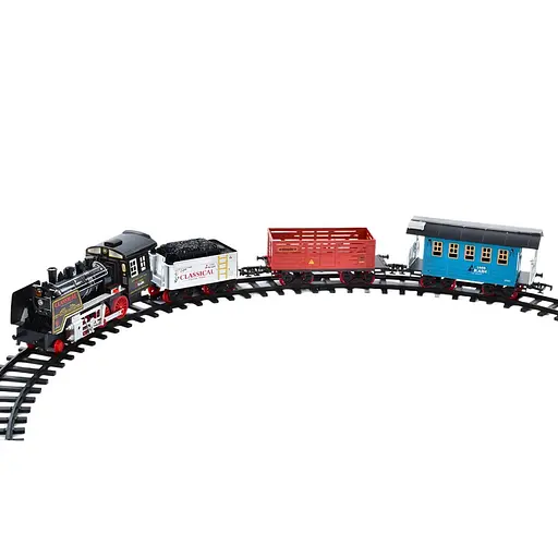 Детская железная дорога BabyToys Classic Train со звуком и светом (YY-514) - фото 2