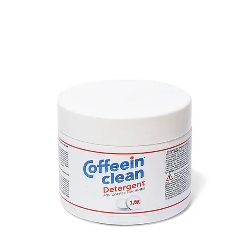 Професійний засіб Coffeein clean DETERGENT (таблетки 1,6g) для видалення кавових масел 170г. 100таб.