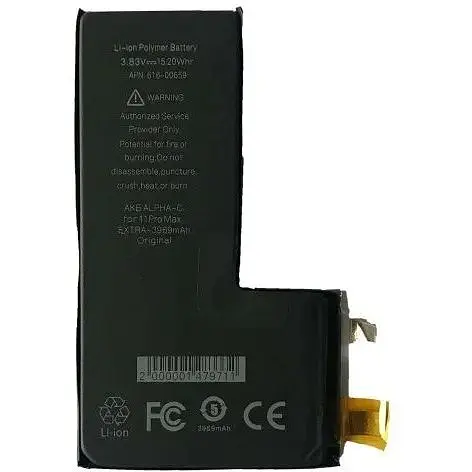 Акумулятор Apple ALPHA-C. EXTRA for iPhone11ProMax/3969mAh/Без контролеру