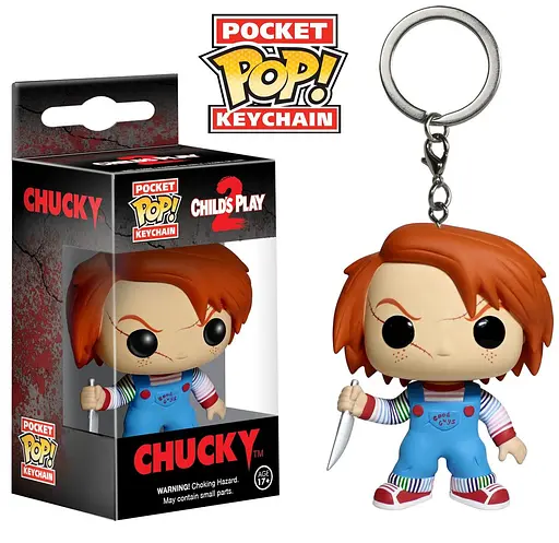 Фігурка-брелок Funko Pop Фанко Поп Chucky Childs Play Дитяча гра Чакі 4см Movies - фото 2