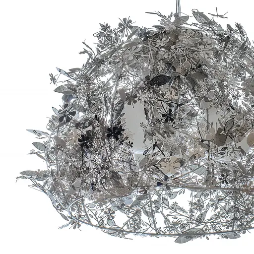 Люстра підвісна Brille флористика E27 60W SL (BL-521S/3) - фото 5