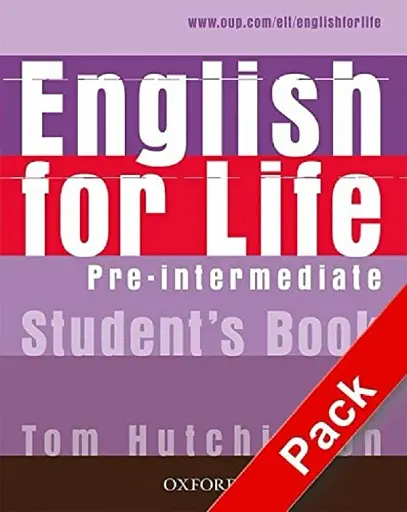 English for Life. Pre-intermediate. Student's Book with MultiROM