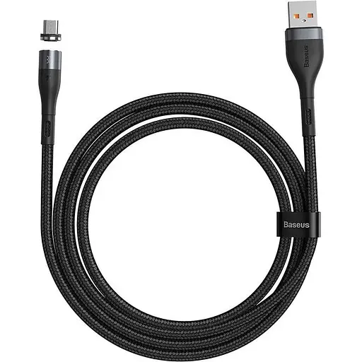 Кабель магнітний Baseus MicroUSB Zinc Magnetic від'єднуваний конектор 1 м CAMXC-KG1 - фото 1