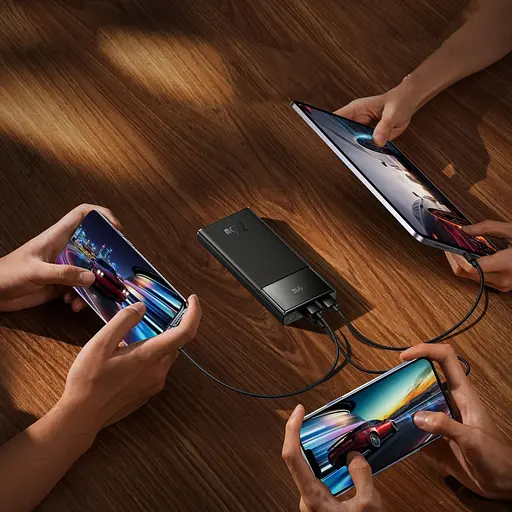 Внешний аккумулятор Baseus Star Lord Digital Display 22.5 Вт 10000mAh Black PPXJ100001 (95747) - фото 6