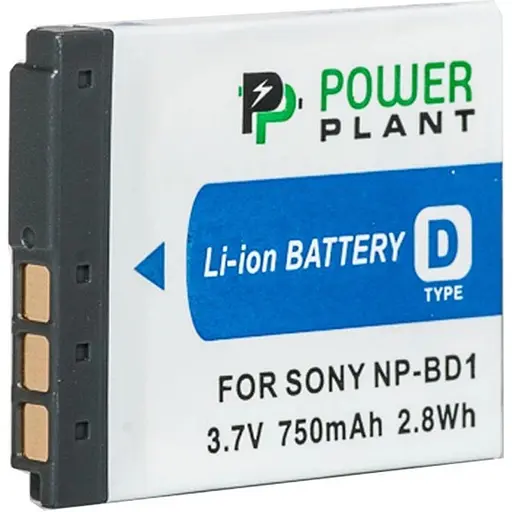 Аккумулятор PowerPlant NP-BD1/NP-FD1 для Sony (DV00DV1204)