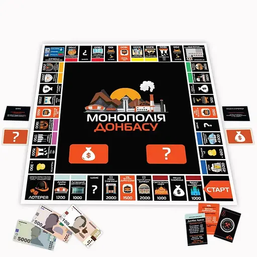 Настільна гра Монополія Донбасу PlayRoom PLR-0046 від 2 до 5 гравців - фото 2