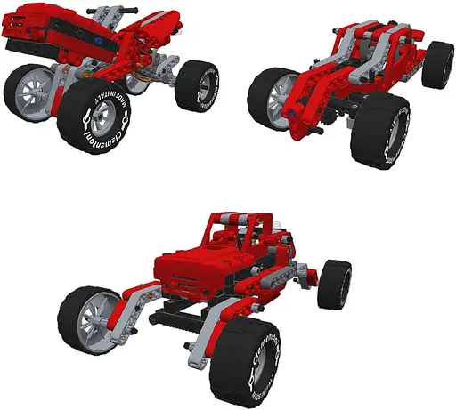 Інтерактивний конструктор 10 в 1 Лабораторія механіки Monster Truck Mechanics - Clementoni 50062 - фото 4