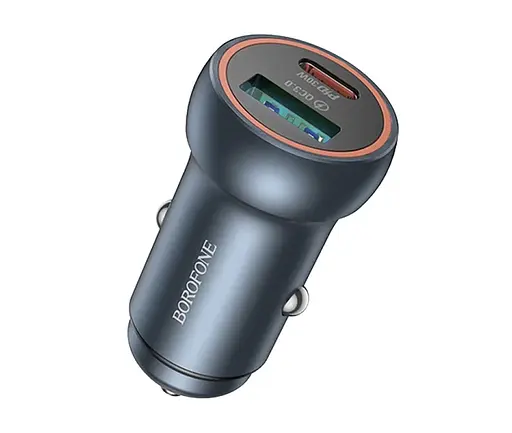 Автомобільний Зарядний Пристрій Borofone BZ32A PD30W+QC3.0 car charger - фото 1