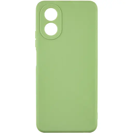 Силіконовий чохол Candy Full Camera для Oppo A38 / A18 Фісташковий