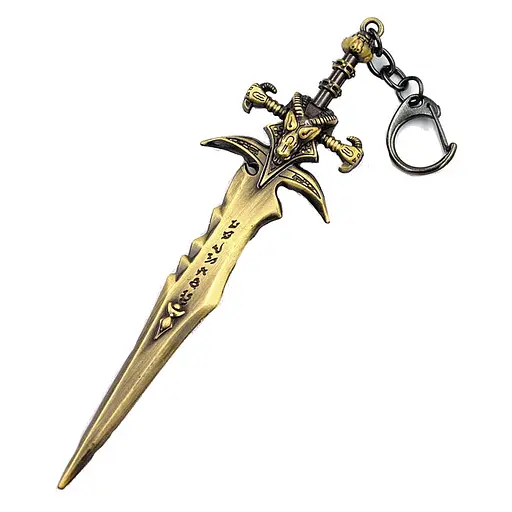 Брелок World of Warcraft Sword ice tribulation Світ Військового Ремесла Меч Крижана скорбота 11 см 21 WOW 47 - фото 1