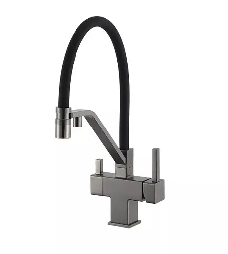 Змішувач для кухні Gappo з виходом для питної води, з гнучким виливом G4395-69 - фото 1