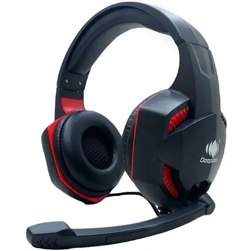 Ігрові повнорозмірні навушники Deepbass X12 з мікрофоном (Чорний) - фото 2
