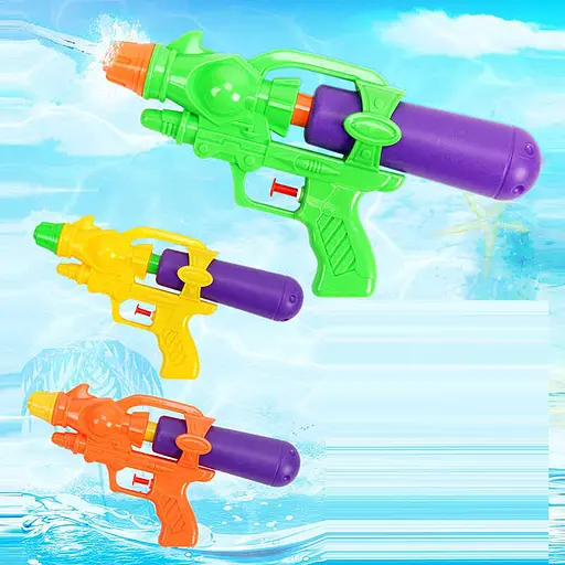 Водный пистолет 627-2, механический принцип работы, в пакете (6984552190034) МИКС - фото 1