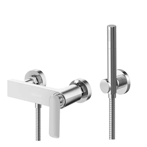 Смеситель для душа Kohlman Experience chrome настенный KPL-QW120E Хром - фото 1