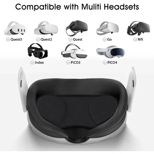 Захисна накладка для лінз Oculus Quest 3/2 захист від пилу та УФ променів - фото 7