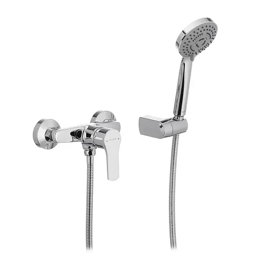 Змішувач для душу Ibergrif star M12057 IB0010, Хром - фото 1