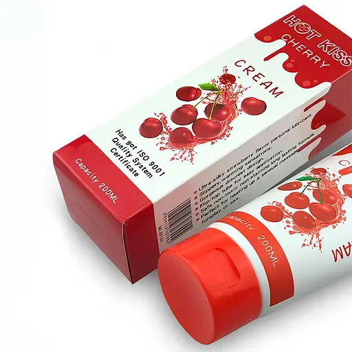 Гель-лубрикант зволожуючий Hot Kiss на водній основі зі смаком вишні 200 мл - фото 2