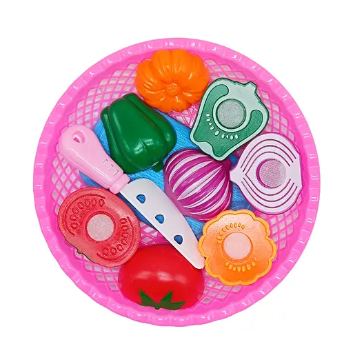 Детский игрушечный набор "Продукты" Bambi 66-46 продукты на липучках Помидор - фото 1