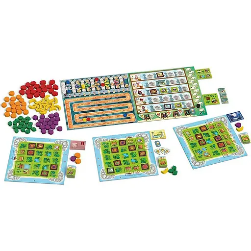 Настільна гра "Соковиті фрукти" Games7Days SF001U 100 дерев'яних фігурок фруктів - фото 2