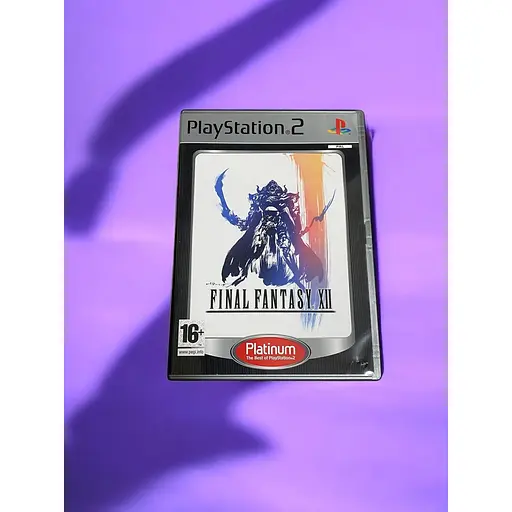 Диск с игрой на PlayStation 2 лицензия Final Fantasy XII