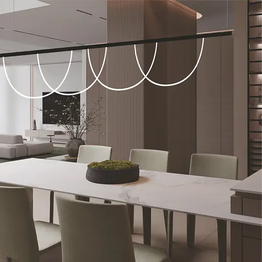 Магнитный светильник Skarlat RCZ-MZ13 40W WH+BK 4000K - фото 3