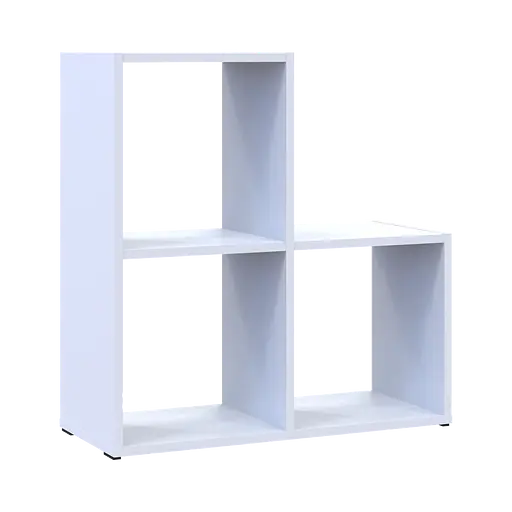 Стеллаж Doros Степь 2х2 Белый открытый 69х28.8х71.4 (41516156) - фото 5