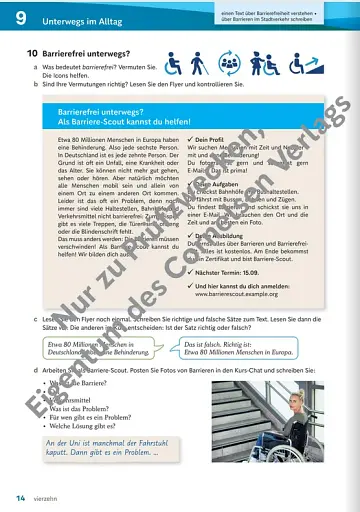 Unterwegs A1.2 Kurs- und Übungsbuch inkl. E-Book und PagePlayer-App - фото 6