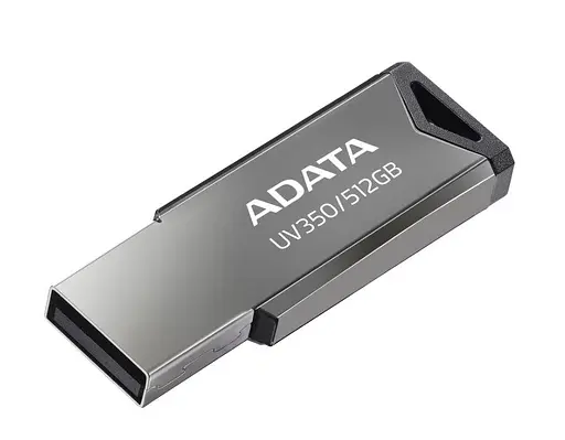 Юбка-флешка A-DATA UV 350 512Gb - USB 3.2 накопитель серебристый - фото 2