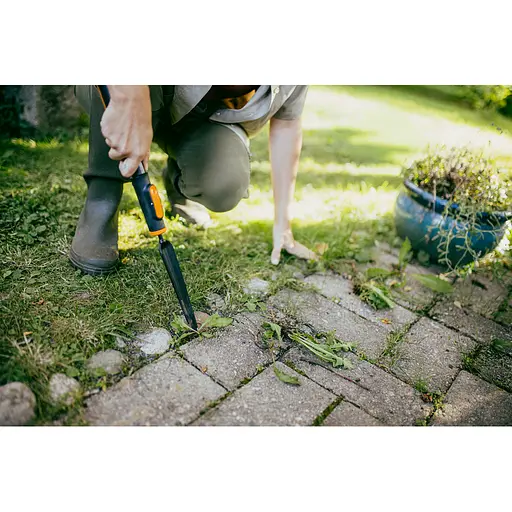 Совок для сорняков Fiskars OneClick 19 см (1080694) - фото 4