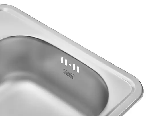 Кухонная мойка Kroner KRP Satin - 3838 (0,6 мм) (CV022756) - фото 4