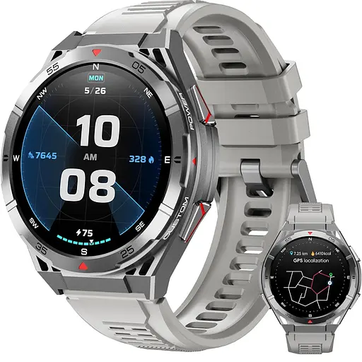 Часы Oukitel BT12 Grey - фото 2