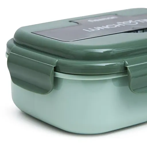 Ланч-бокс Fissman с тремя отделением 21.5х15х8 см зеленый (16741) - фото 9