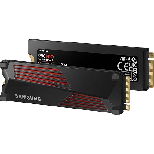 SSD накопичувач Samsung 990 PRO 1TB with Heatsink (MZ-V9P1T0CW) EU [142057] - фото 5
