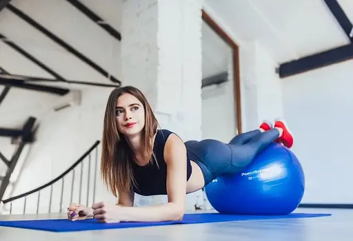 М'яч для фітнесу (фітбол) Power System PS-4018 Ø85 cm PRO Gymball Blue (PS-4018_85cm_Blue) - фото 9