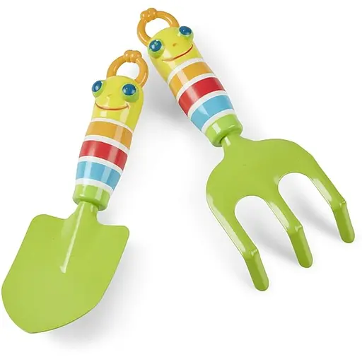 Набор Melissa & Doug Счастливая стрекоза культиватор и лопатка металлические (MD6281) - фото 2